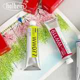 AOOKMIYA Holbein Original Artist-grade Watercolor Paint 60ml Large Tube with Transparent Aquarelle Artist's Painting Art Supplies