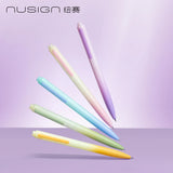 Deli 5pcs 0.5mm Fragrant Black Ink Quick-drying Cute Gel Pen Stationery Gift Office&School Supplies Kawaii Scented Pens