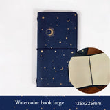AOOKMIYA POTENTATE Travel Portable Watercolor Book Multi-functional Cotton Pulp Watercolor Paper Student Outing Sketching Art Supplies