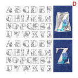 AOOKMIYA 2pc Water Soluble Stabilizer Embroidery Stick And Stitch Embroidery Paper Tear Away Embroidery Stabilizers With Flower Patterns