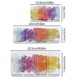 Empty Metal Watercolor Tin Palette Boxes with 14/26/52pcs Detachable Half-Pans Design for DIY and Travel Use(Small/Medium/Large）