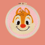 AOOKMIYA DIY Craft Punch Needle Embroidery Kits Sewing Kit Needlework Cross Stitch for Beginner Magic Pock Pen Set Home Painting Decor