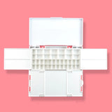 38 Grid Moisturizing Sealed Pigment Box Multi Functional Portable Artist Watercolor Watercolor Powder Acrylic Color Mixing Tool