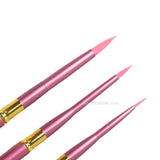 AOOKMIYA Portable Metal Rod Watercolor Brush Round Head Nylon Hair Painting Brush Special Art Supplies for Students' Travel Sketching