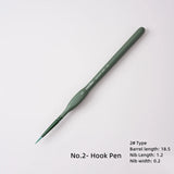 Digital Oil Painting Outlining Children's Watercolor Painting Fine Brushes Hand-painted Nylon Brushes Brush Tracing Set