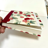 AOOKMIYA Exquisite Fabric Handmade Watercolor Book 12.6cm 300g Thickened Cotton Pulp Water Color Paper Sketchbook Student Art Supplies