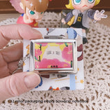 AOOKMIYA 12 Color Paint Box Portable Painting Supplies Watercolor Color Dispenser Tin Box Mini Flower Paint Container  AOOKMIYA.COM
