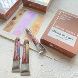 AOOKMIYA Super Vision 2025 New Color Mocha Mousse Chameleon Popular Color Set Portable Watercolor Packed Nail Art Paint Art Supplies