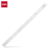 Deli Stainless Steel Ruler for Students And Woodworkers Straight Edge Measuring Tool for Drawing And Drafting 15/20/30/50cm