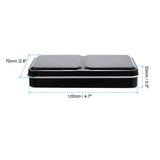 Empty Watercolor Palette Metal Watercolor Tin with 14pcs Half Pans Paint Case with Lid Paint Box for Travel Gouache Oil Painting