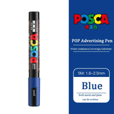 1-Pc Uni Posca Paint Marker Pen Medium PC-5M 29 Colors  Art Supplies Stationery Painting Graffiti Anime Poster  Advertising