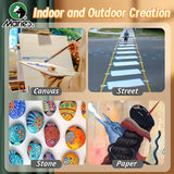 AOOKMIYA Marie's Ocean Blue Shsde Acrylic Pigment,Quick Drying,1pc 100/300 ml 3.38/10.1 oz for Rock Canvas, Stone, Artists for Artists