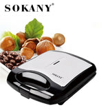 AOOKMIYA Electric Nut Machine, Double-sided Heating, Non-stick Pan Coating, Easy To Wipe, Suitable for Breakfast Family Events or Parties