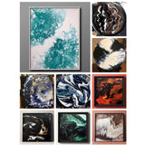 100ml Fluid Painting Paints DIY Plaster Ornaments Handicrafts Flowing Graffiti Materials Liquid Flowing Acrylic Paints 38 Colors