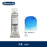 AOOKMIYA German Schmincke Academy Grade 15ml Tubular Watercolor Paint Illustration Acuarelas Student Art Supplies for Artist