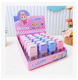 Cartoon Creative Roller Eraser Dual-purpose Wipe Primary School Stationery Supplies Clean and Leave No Traces