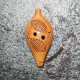 AOOKMIYA Fish Bird Pattern Ten Hole Flute A Mini Ocarina Traditional Folk Legend Base Professional Musical Instruments Offers Ocarina AOOKMIYA.COM