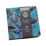 AOOKMIYA 100% Cotton Watercolor Book 300g Fabric Hand Ledger Fine/Medium Coarse Portable Square Pocket Painting Book Art Supplies