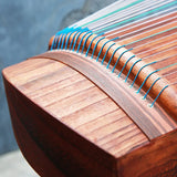 AOOKMIYA 21 String Wooden Guzheng Portable Children's Adult Teaching Solid Guzheng Piano Chinese Traditional Instrument Rare Musical AOOKMIYA.COM