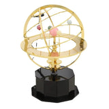 Grand Orrery Model of The Solar System Metal Mechanical Solar System Model Decoration for Astronomy Collect Gifts Office Decor