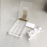 AOOKMIYA Acrylic Watercolor Palette for Outing Sketching Mini Portable Easel Folding Stand Paint Pallet Student Travel Painting Supplies