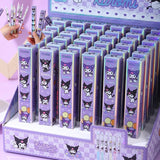 Sanrio 36pcs Gel Pen 0.5mm Black Cute Elf Bronzing Blind Box Pressing Pen ST Head School Supplies Writing Stationery Seconds Dry