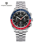 PAGANI DESIGN 2025 New Men's Watches Top Luxury Quartz Watch For Men Auto Date Speed Chronograph AR Sapphire Mirror Wrist watch