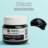 AOOKMIYA Marie's Fabric Paint 1 Bottle,50 ml 22 Colors for Clothes Permanent for Artists,Crafters for Shirts,Shoes,Jeans,Canvas Bags,DIY