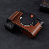 Genuine leather Half/Full Body Bag with Handle for Leica M11/M11P Camera Case -Professional Protective Cover