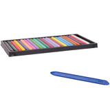 Deli 72061/72062 Plastic Crayon Wax Crayon Color Painting Sticks Color Crayon Color Pencil 12-18 Colors Children Student Caryon