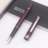 Quality M B 163 Black Ballpoint Rollerball Pen Platinum Coated Metal Ultra Black White Gel Pen for Writing