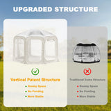 Outdoor Transparent Tent Portable Folding Camping Thickening Tent Starry Sky Bubble House Shade Winter Sunshine Wind/Waterproof