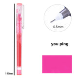 Luxury Quality T16 Colour Ink Fine Nib Gel Pen Business Office Student School Stationery Supplies  New