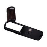 Durable Wooden Hand Grip L Holder For Panasonic S9 Camera with Quick Release L Plate Bracket Holder Ultra light with alloy base