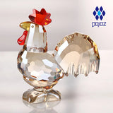 Crystal Dog Figurine for Birthday Gifts Chinese Zodiac Animal Art Craft Lucky Fortune Desktop Decor for Home Office Display