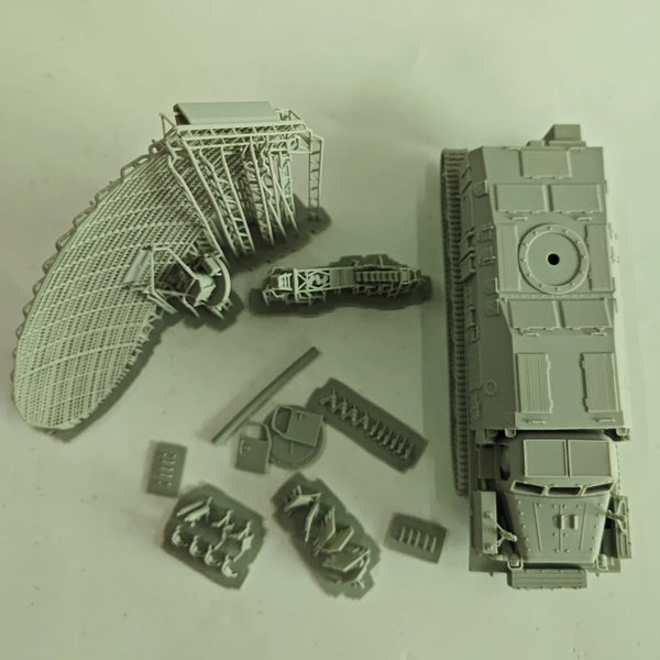 1/72 Scale 3D Printed P40 Long-Track Radar Tank Model Kit, DIY Military Hobby Collection for Adults, Christmas/Birthday Gift