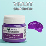 AOOKMIYA Marie's Fabric Paint 1 Bottle,50 ml 22 Colors for Clothes Permanent for Artists,Crafters for Shirts,Shoes,Jeans,Canvas Bags,DIY