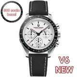 PAGANI DESIGN 2025 New Men's Watches Top Luxury Quartz Watch For Men Auto Date Speed Chronograph AR Sapphire Mirror Wrist watch