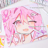 LANGUO 96-240 Colors Direct Liquid Colors Acrylic Paint Pens Brush Marker Pen for Painting Stone DIY Art Supplies Stationery