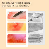AOOKMIYA 100% Cotton Pulp Watercolor Book 300g Thickened Double-sided Watercolor Paper for Travel Portable Sketchbook Art Supplies