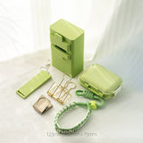 AOOKMIYA Portable Watercolor Paint Box 3D Printing Box Folding Palette Washing Bucket Set 34 Grids Artist Travel Painting Art Supplies