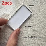 Watercolor Box Packaging Grid 0.5ml/1ml/2ml for TN Travel Box Magnetic Aluminum Palette Professional Paint Art Supplies