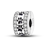 2025 Hot Sale Charms Bead 925 Sterling Silver Pink Butterfly Luminous Firefly Dangle Fit Bangle Bracelet Necklace DIY Jewelry