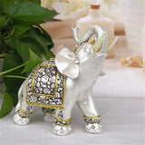 Resin Elephant Living Room Wine Cabinet TV Cabinet Decoration Creative Home Entrance Decoration Baby Elephant Ornament Gift