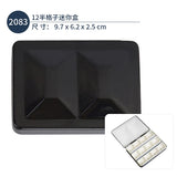 Italian FOME Solid Watercolor Paint Enamel Box 12/16/18/24 Half Grid Full Grid Palette Art Supplies