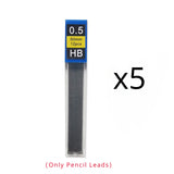 Mechanical Pencil Set 0.3 0.5 0.7 0.9 1.3 2.0mm Full Metal Art Drawing Painting Automatic Pencil Office School Supply Stationery