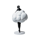 Creative Art Ballet Girl Resin Statues Ornament Living Room Porch Hotel Lobby Large Floor Sculpture Decoration Modern Home Decor