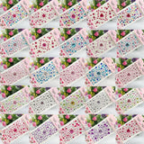 AOOKMIYA New Stickers On The Face Rhinestone Makeup Bright Face Art Sticker Children's Temporary Tattoo Rhinestone For Strasse Makeup