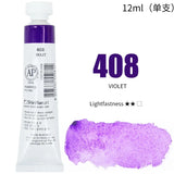 AOOKMIYA Korea Shinhan 30 Color Transparent Watercolor Paint 12ml Tube Beginner Entry Watercolor Nail Aquarelas Art Supplies
