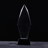 AOOKMIYA Customized Transparent Crystal Trophy, Five-Star, Creative Awards Ceremony, Competition Event, Craft Gift, Home Decorations, 1Pc